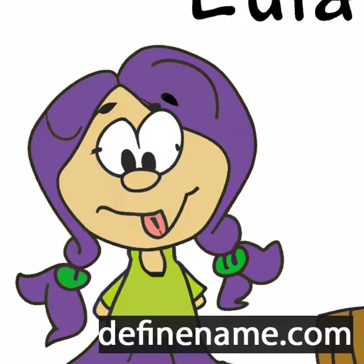 Lulla cartoon