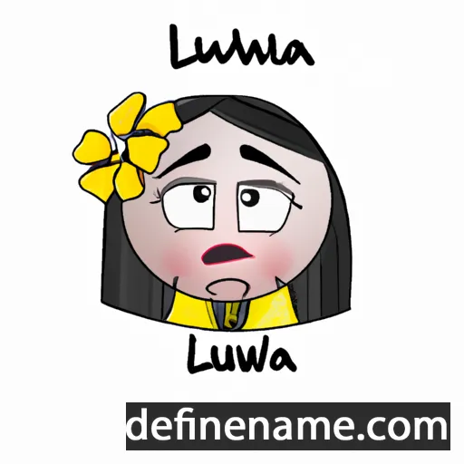 Luluwah cartoon