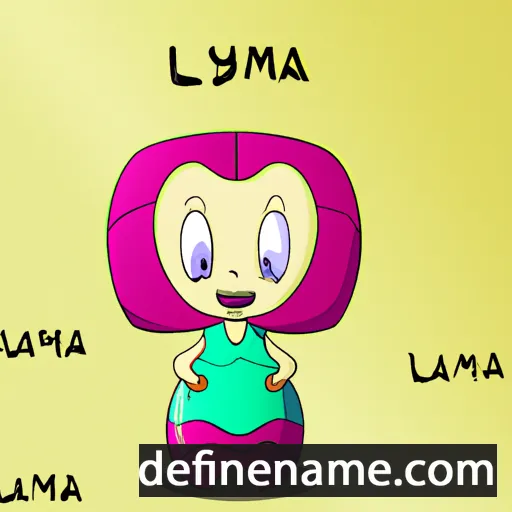 Lumaya cartoon