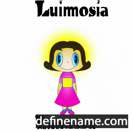 Luminosa cartoon