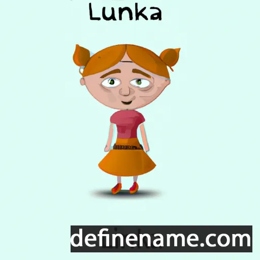 Lunka cartoon