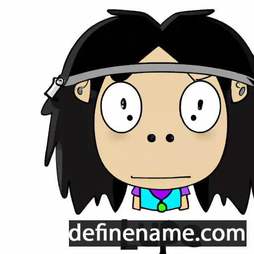 cartoon of the name Lupe