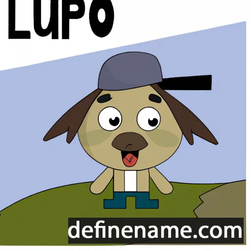 Lupito cartoon