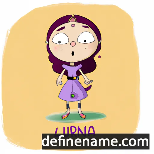 Luriana cartoon