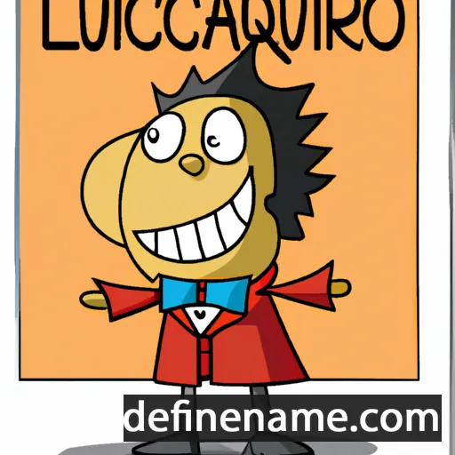 Lusciandro cartoon