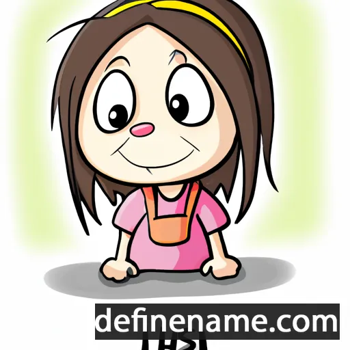 cartoon of the name Lusi