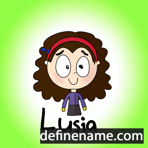 Lusila cartoon