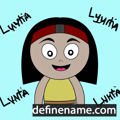 Lutanya cartoon