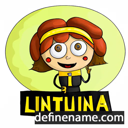 Lutina cartoon