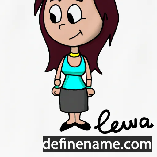 Luvena cartoon