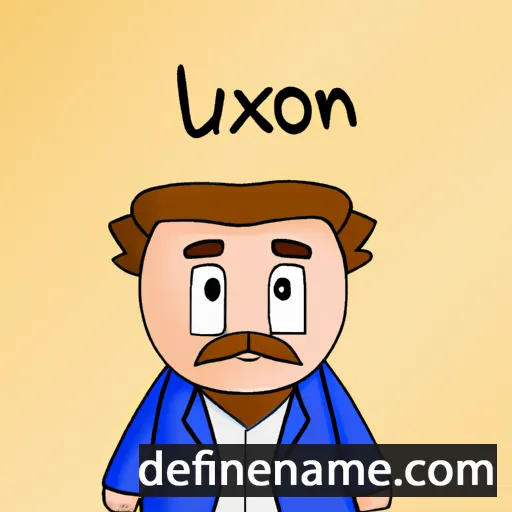 Luxon cartoon