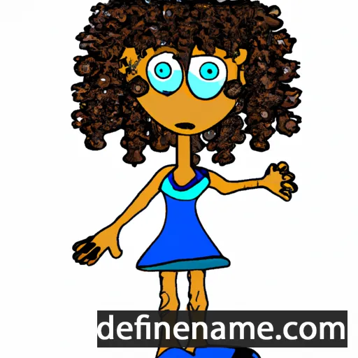 cartoon of the name Luz