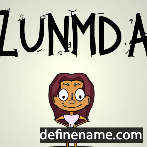 Luzminda cartoon