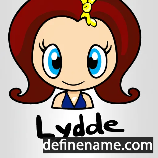 Lyddie cartoon