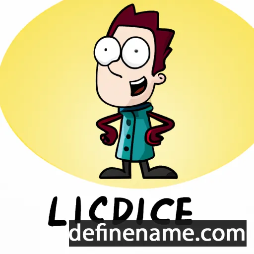 Lydéric cartoon