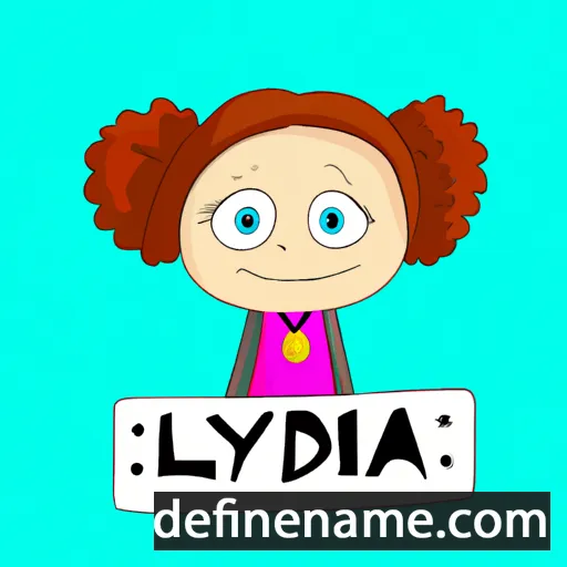 Lydya cartoon