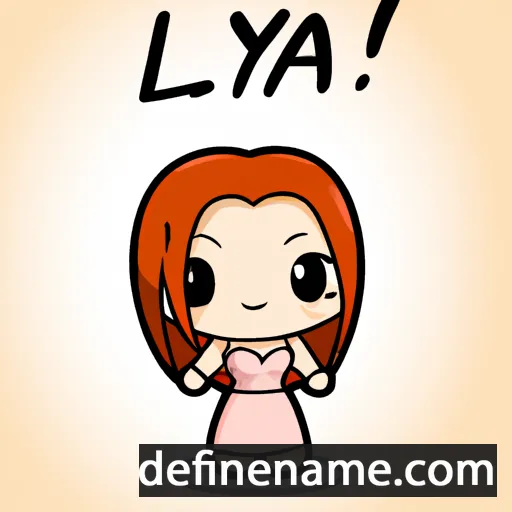 Lyja cartoon