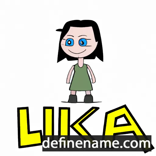 Lykka cartoon