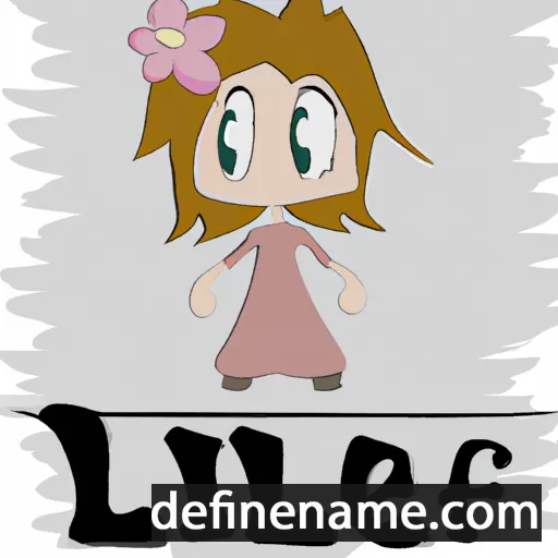 Lylie cartoon