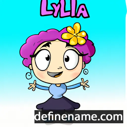 Lylla cartoon