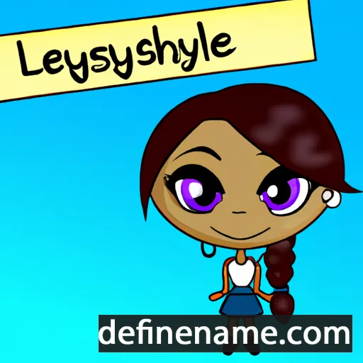 Lynesha cartoon