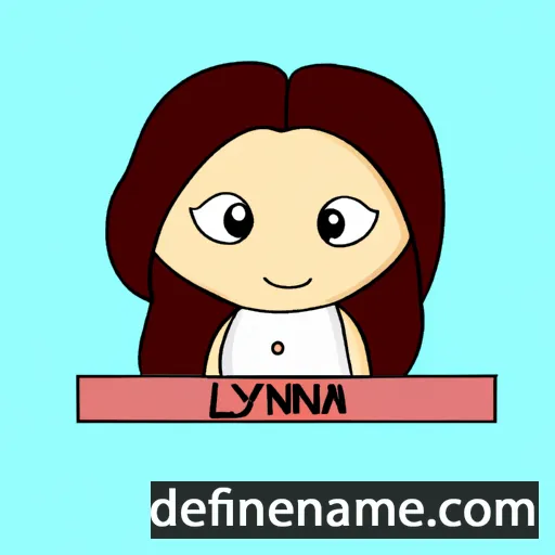 Lynnia cartoon