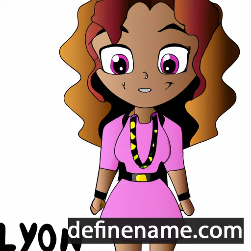 Lyona cartoon