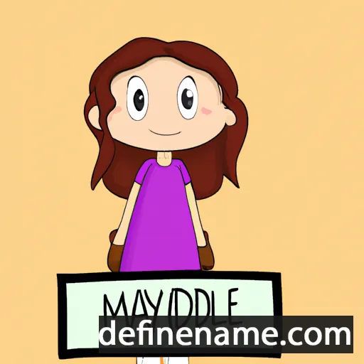 Madalyne cartoon