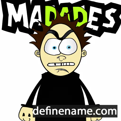 Maddess cartoon