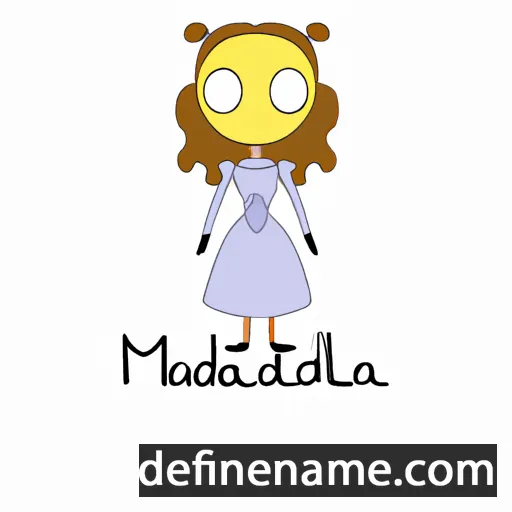 Madelaina cartoon