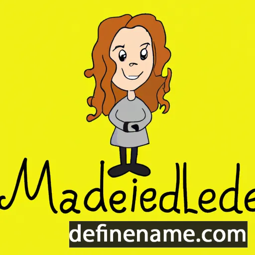 Madelyne cartoon