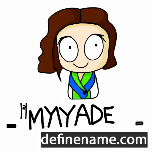 Madiyne cartoon