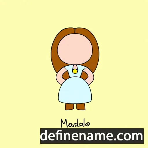 Madlainne cartoon