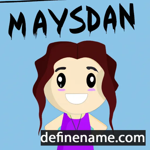 Madysyn cartoon