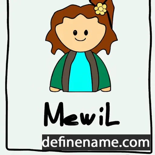 Maëlwenn cartoon