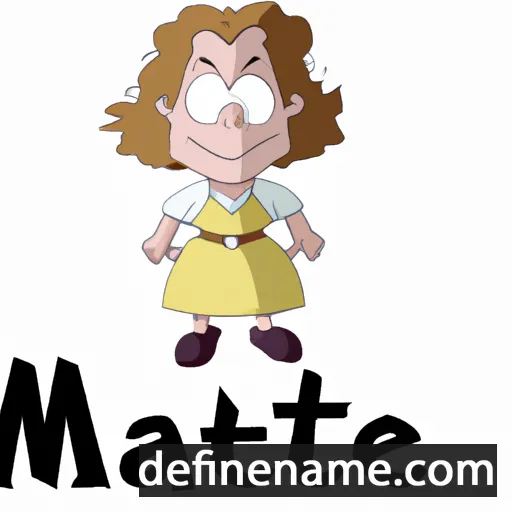 Maëtte cartoon