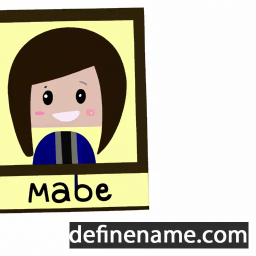 Maebel cartoon