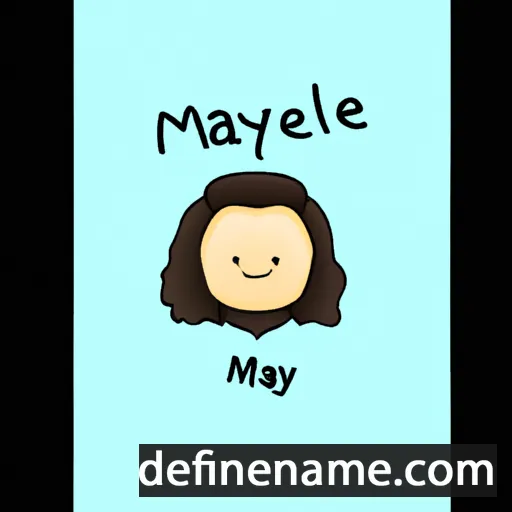 Maelyne cartoon