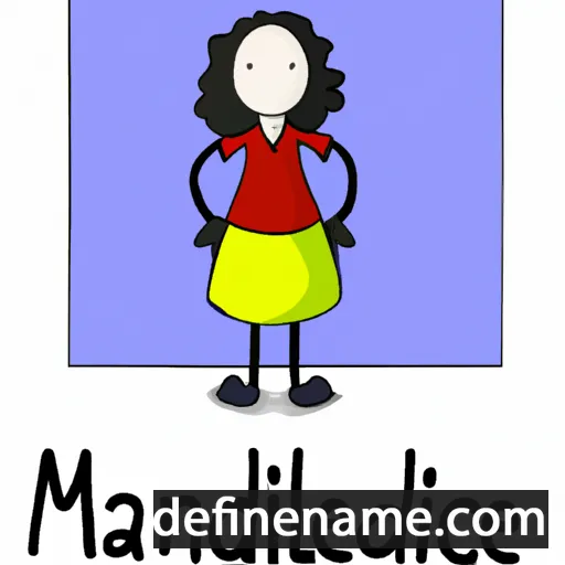 Magdalaine cartoon