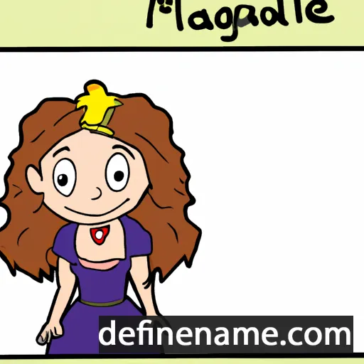 Magdalène cartoon