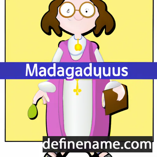 Magdalenus cartoon