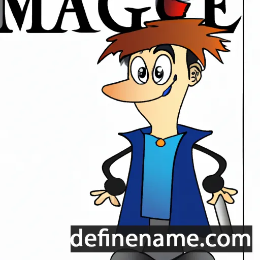 Magec cartoon