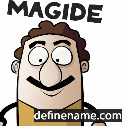 Maged cartoon