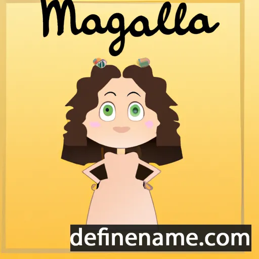 Magella cartoon