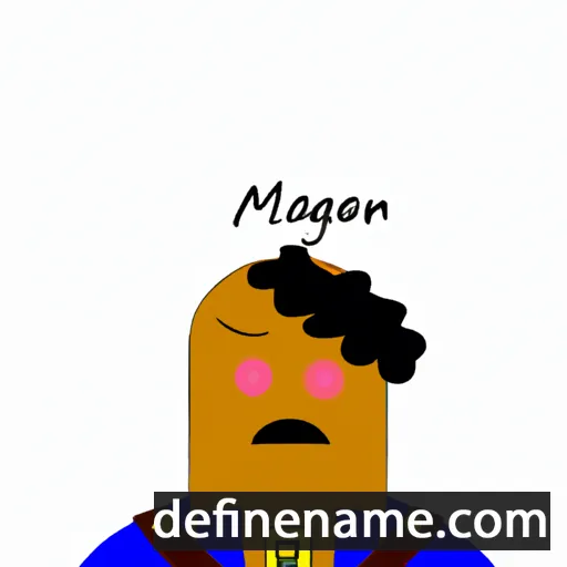 Maggan cartoon