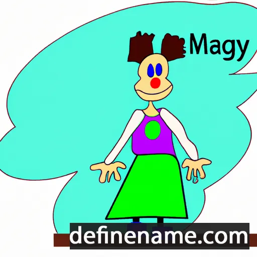 Maggý cartoon