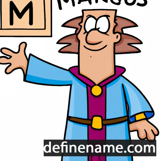 Magnius cartoon