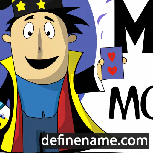 cartoon of the name Mago