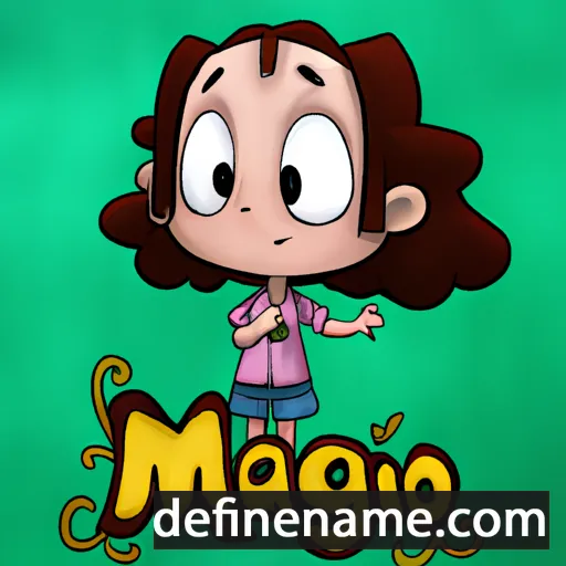 Magui cartoon