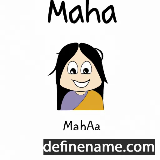 Mahah cartoon